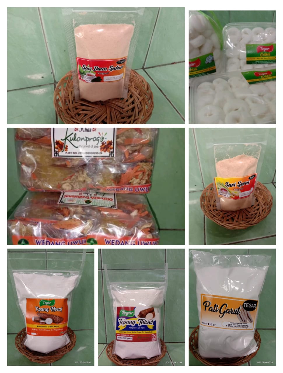 UMKM Tegar Lestari, Pusat Olahan Herbal dan Pangan Khas Hargorejo